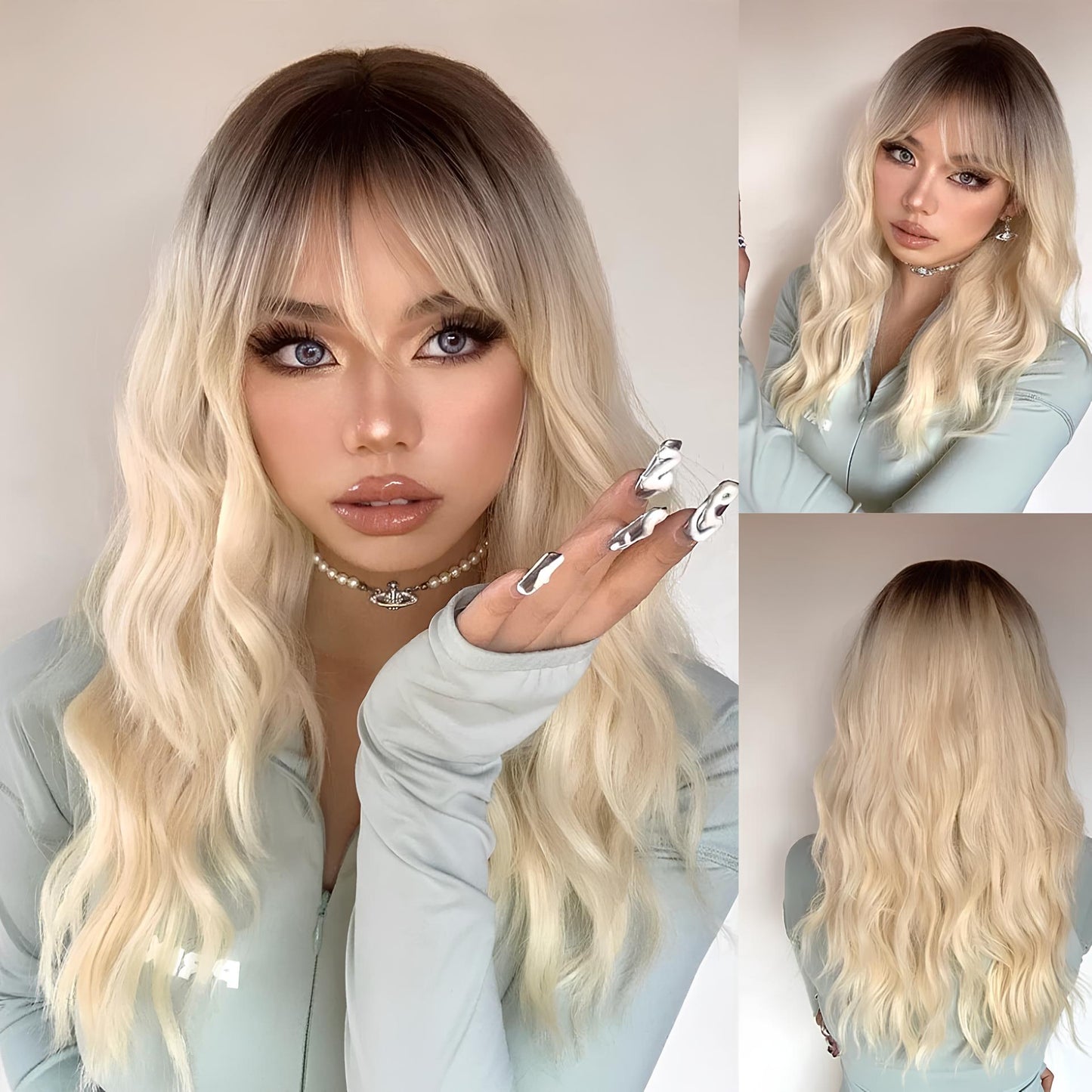 Wig Front Andreia Fibra Premium
