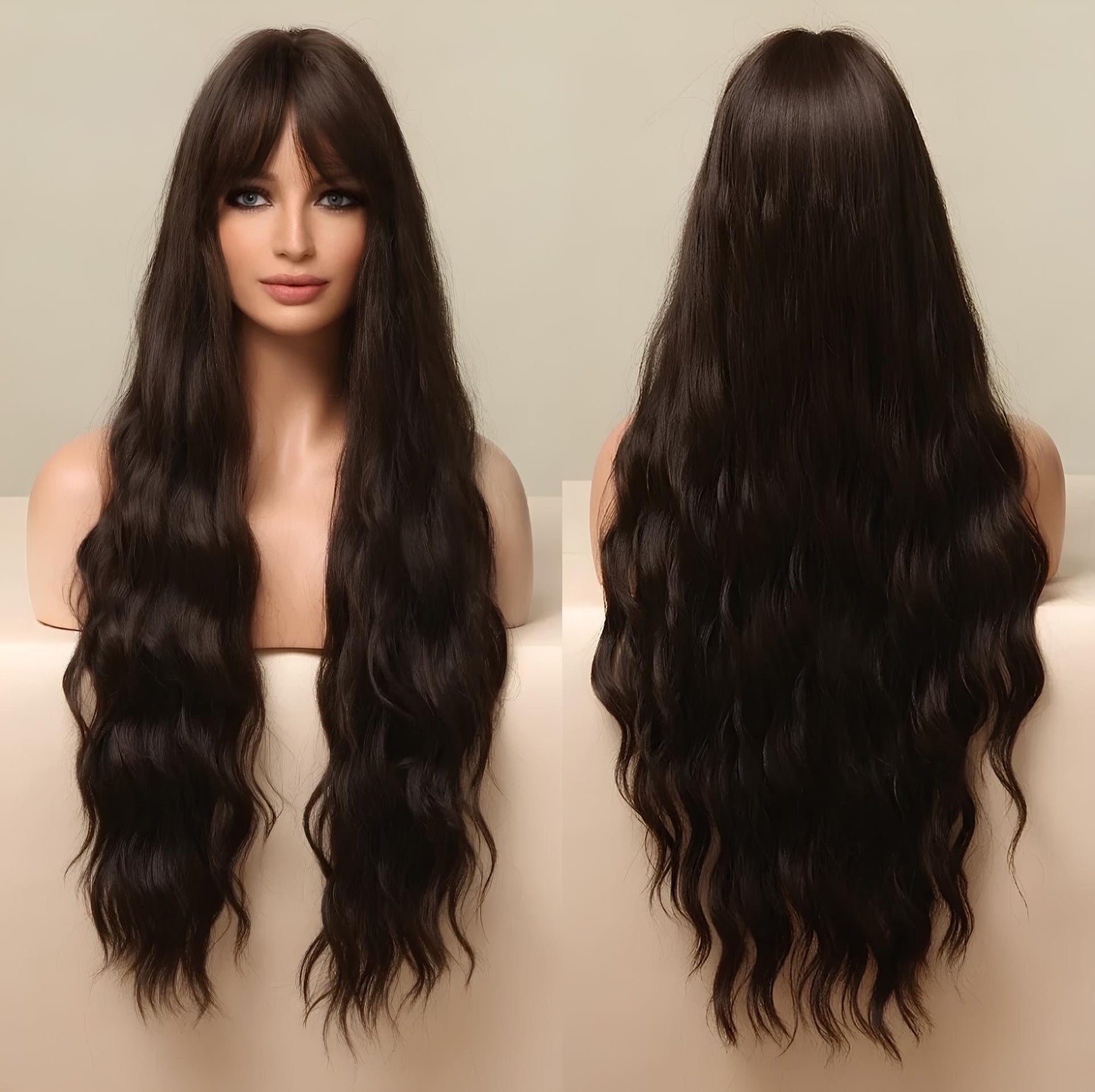 Wig Longa Yasmim Fibra Premium