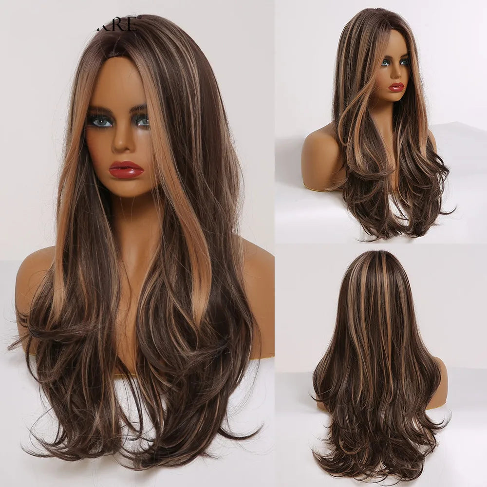 Wig Longa Estela Fibra Premium