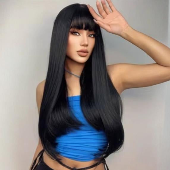 Wig Longa Lívia Fibra Premium