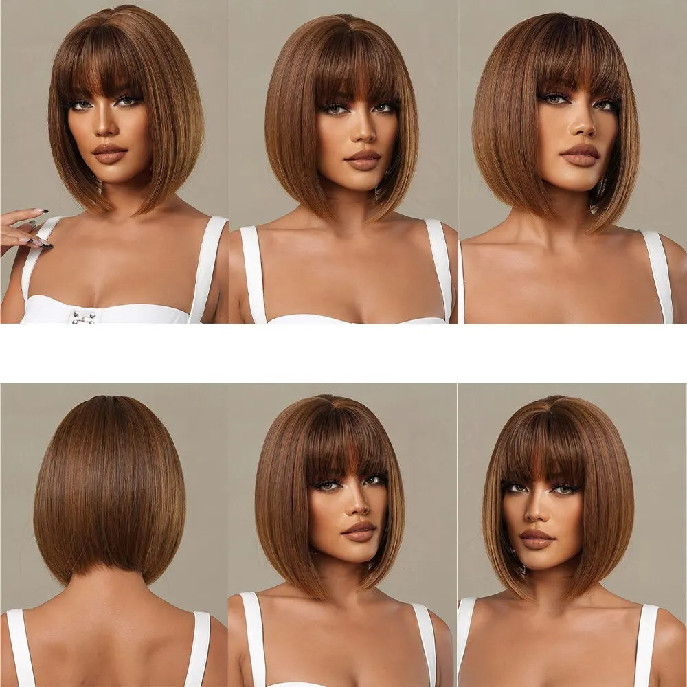 Wig Front Milena Fibra Premium