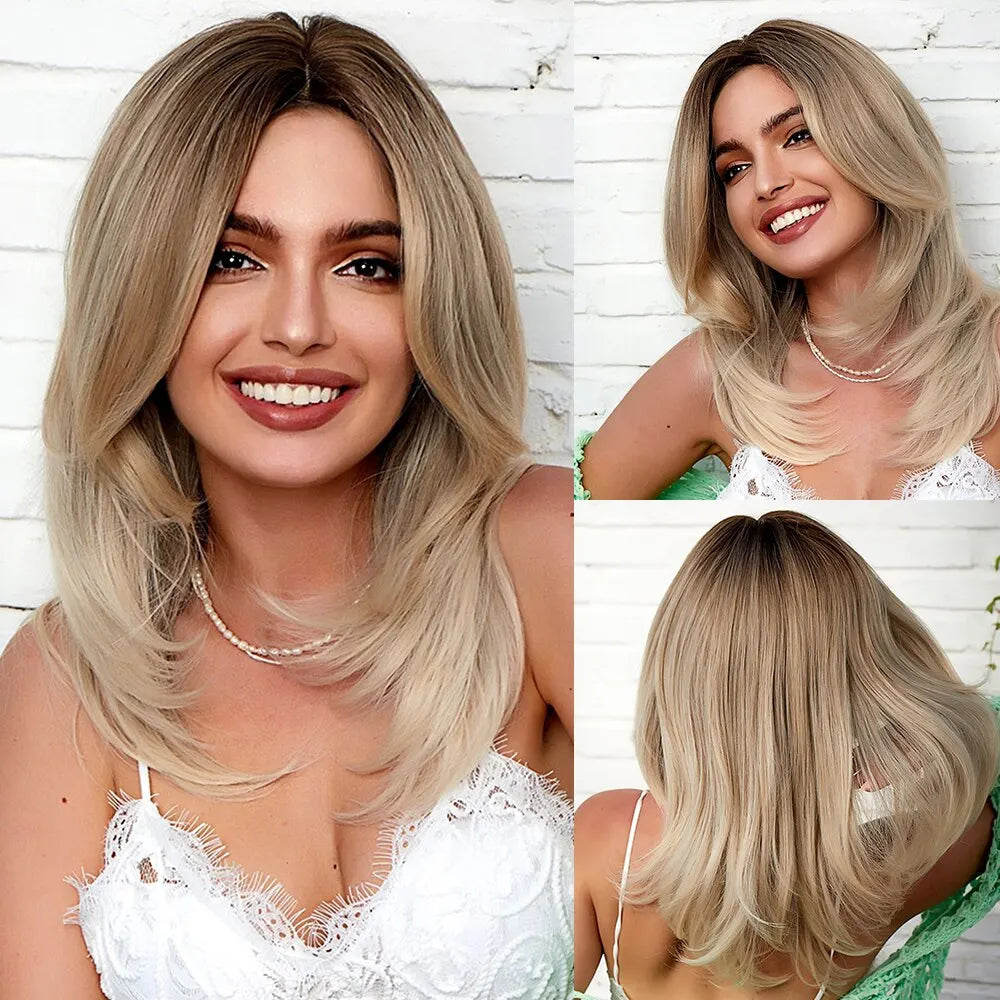 Wig Front Sandra Fibra Premium