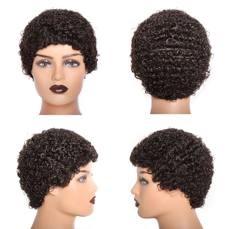 Wig kamille Cabelo Humano Natural