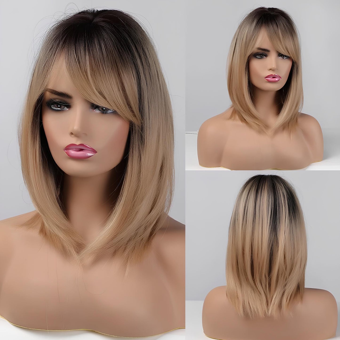 Wig Front Karina Fibra Premium