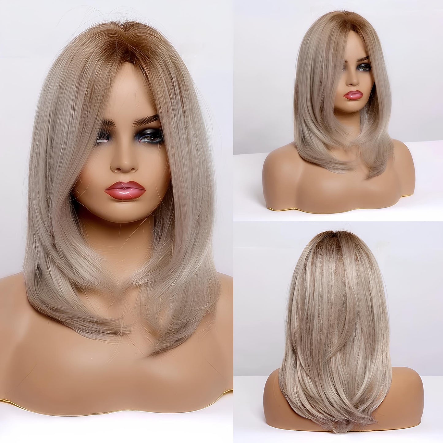Wig Front Thaís Fibra Premium