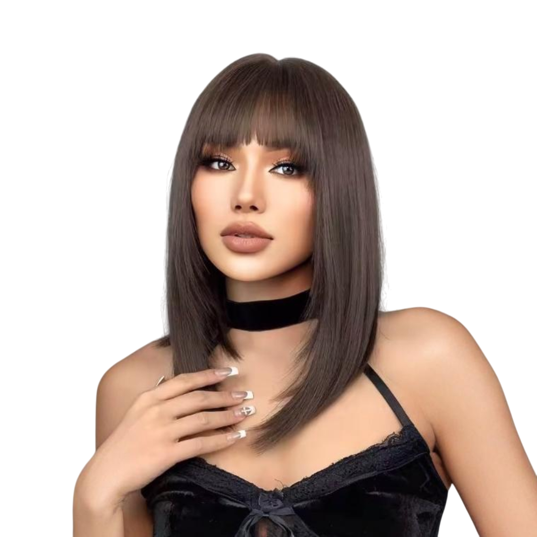 Wig Front Amélia Fibra Premium