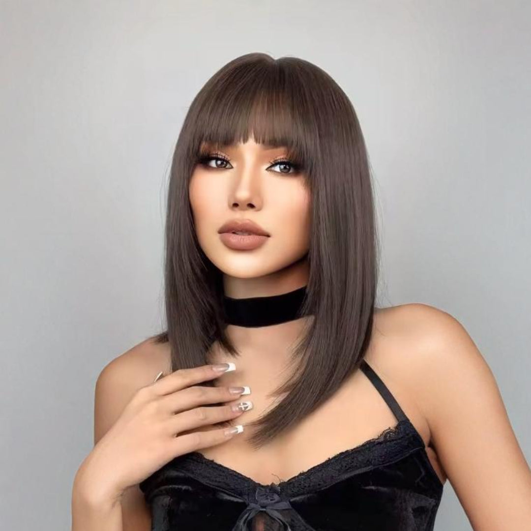 Wig Front Amélia Fibra Premium