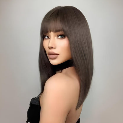 Wig Front Amélia Fibra Premium