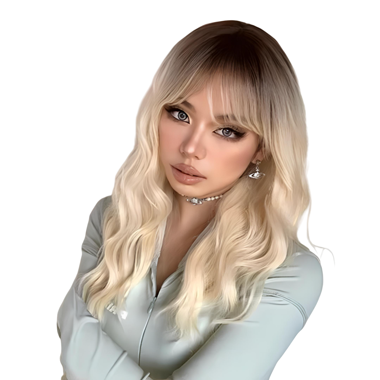 Wig Front Andreia Fibra Premium