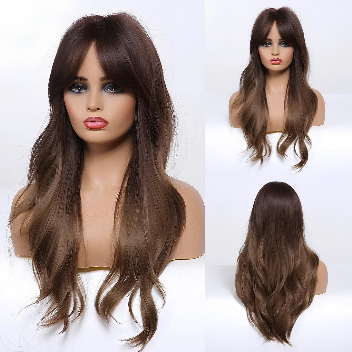 Wig Front Bruna Fibra Premium