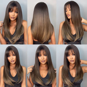 Wig Longa Cassiane Fibra Premium