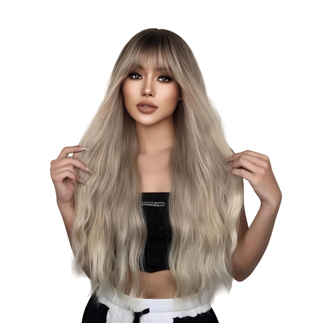 Wig Front Cleonice Fibra Premium