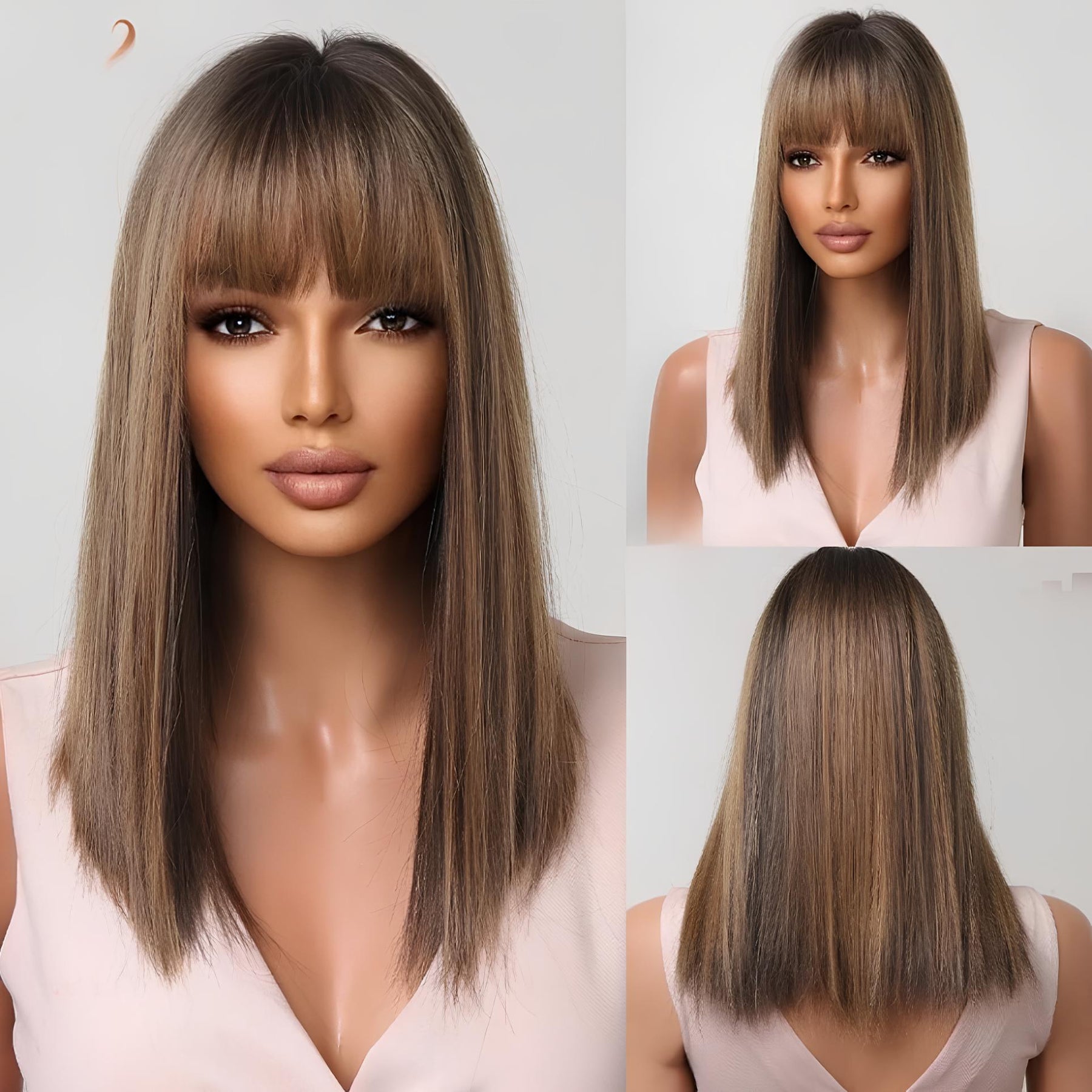 Wig Longa Beatriz Fibra Premium