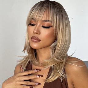 Wig Front Luciana Fibra Premium