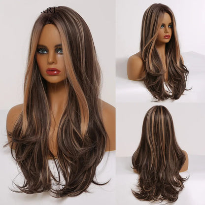 Wig Longa Estela Fibra Premium