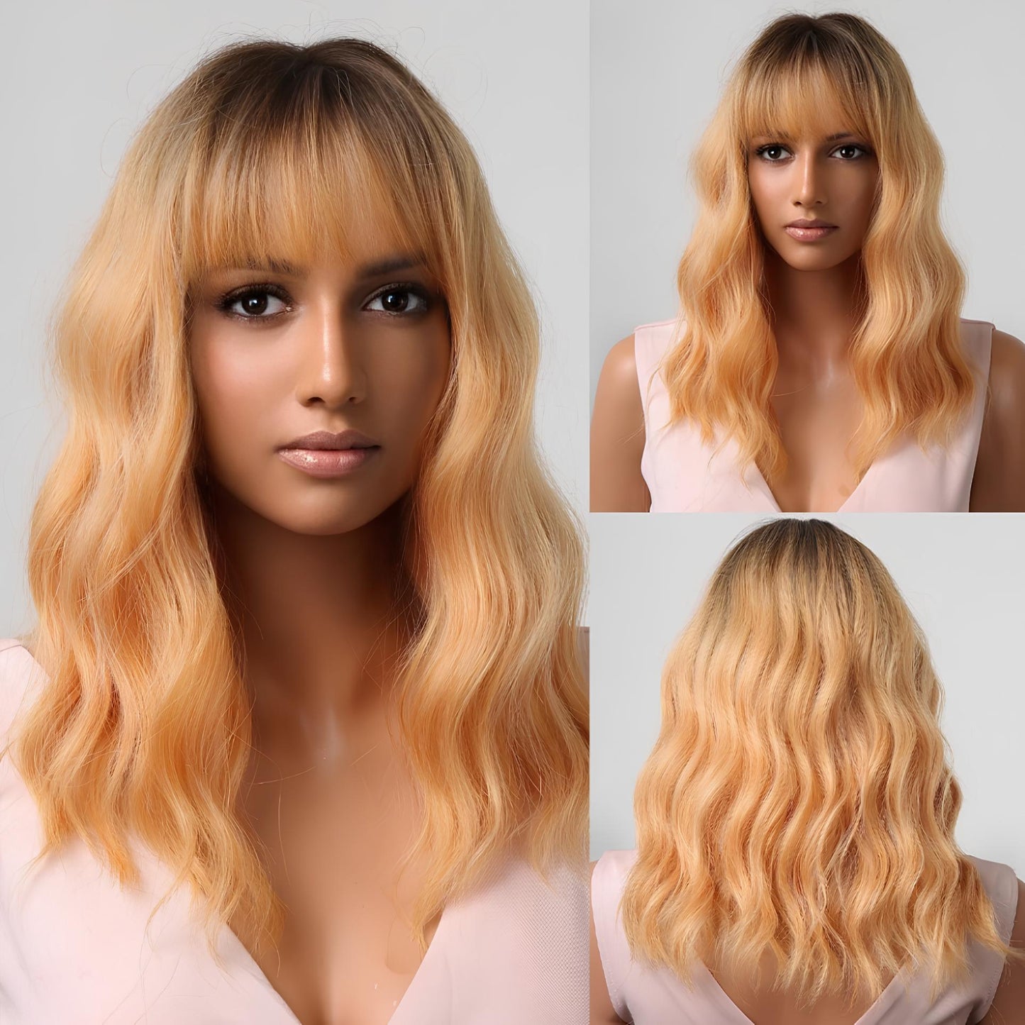 Wig Front Jéssica Fibra Premium