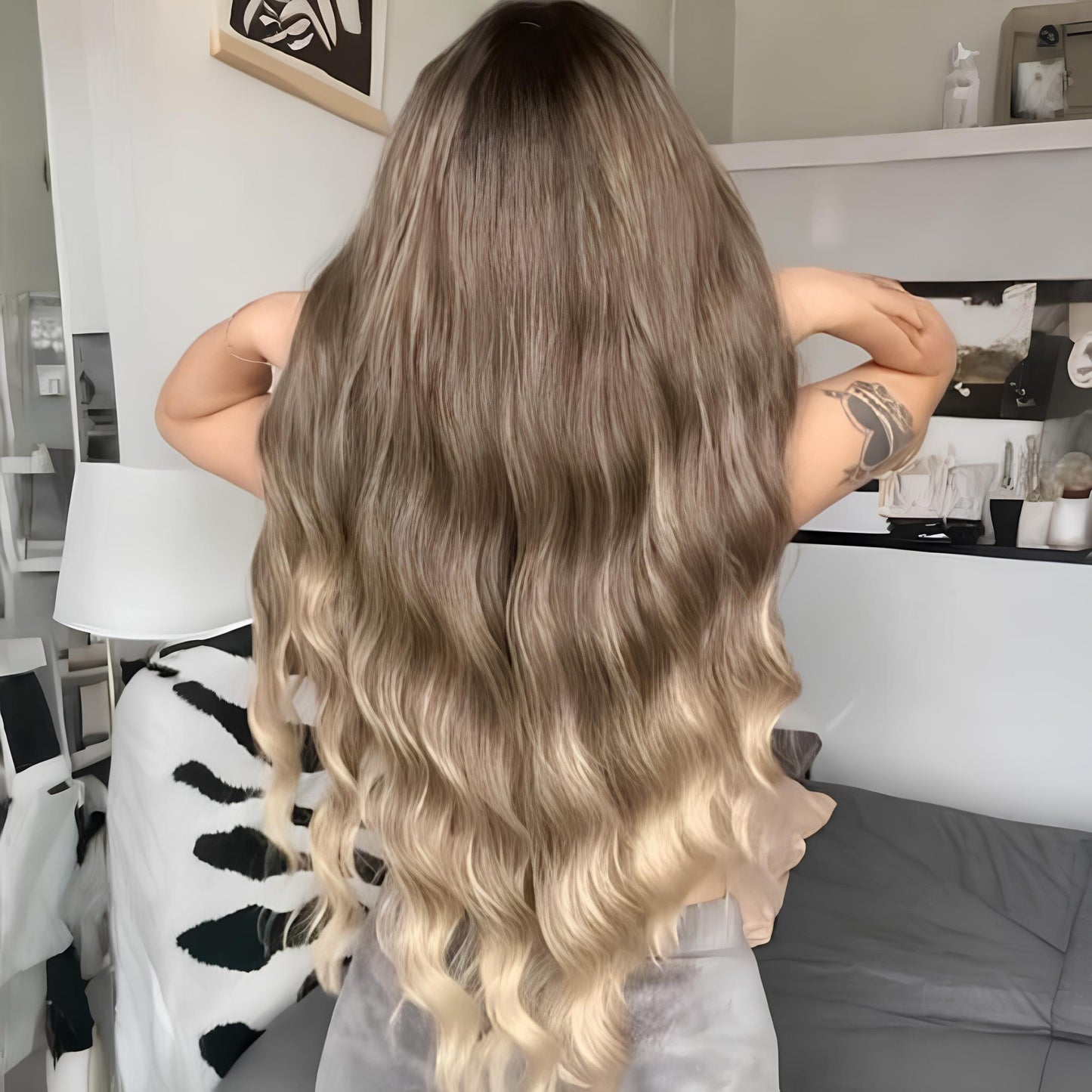 Wig Front Kevelyn Fibra Premium