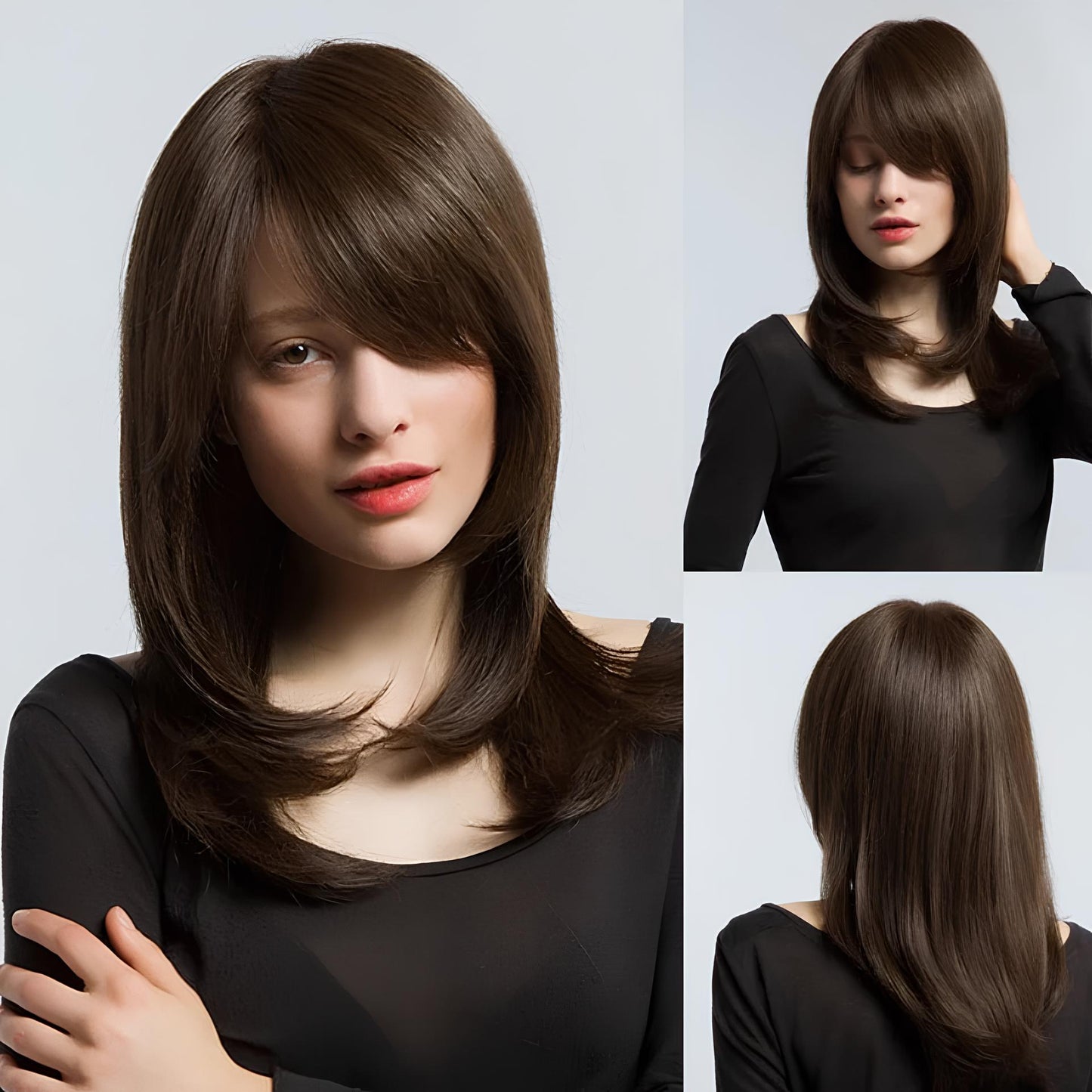 Wig Front Laís Fibra Premium