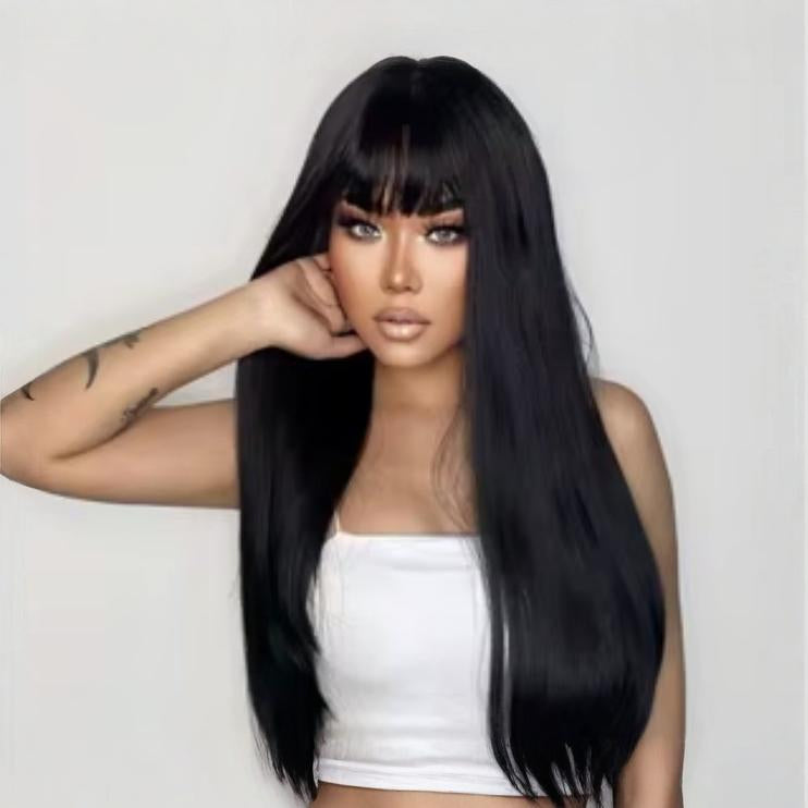 Wig Longa Lívia Fibra Premium