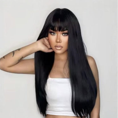 Wig Longa Lívia Fibra Premium
