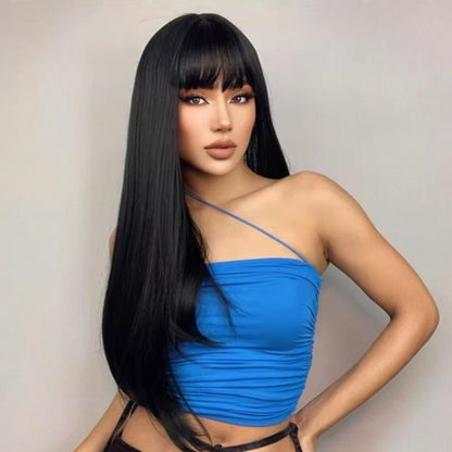 Wig Longa Lívia Fibra Premium