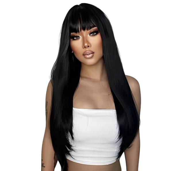 Wig Longa Lívia Fibra Premium