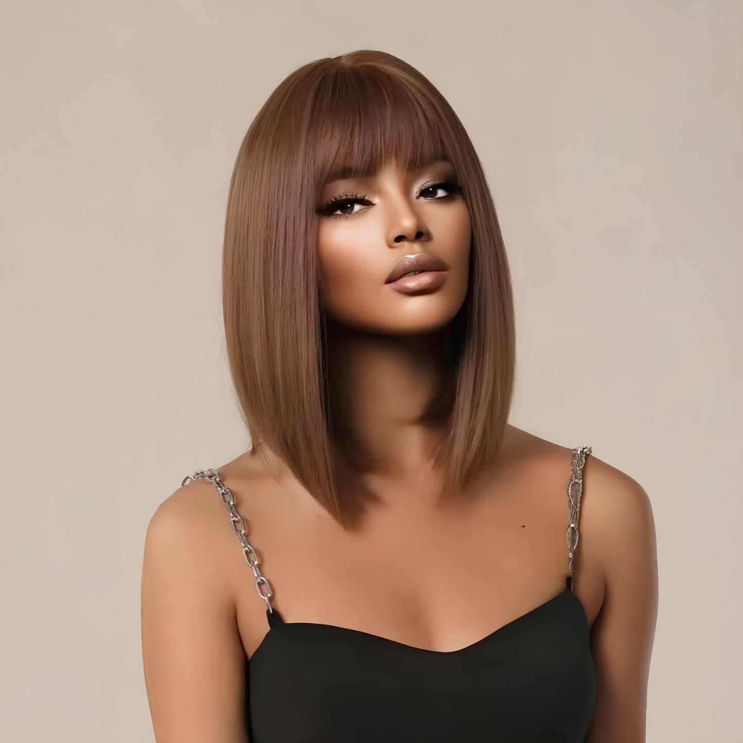 Wig Front Lúcia Fibra Premium