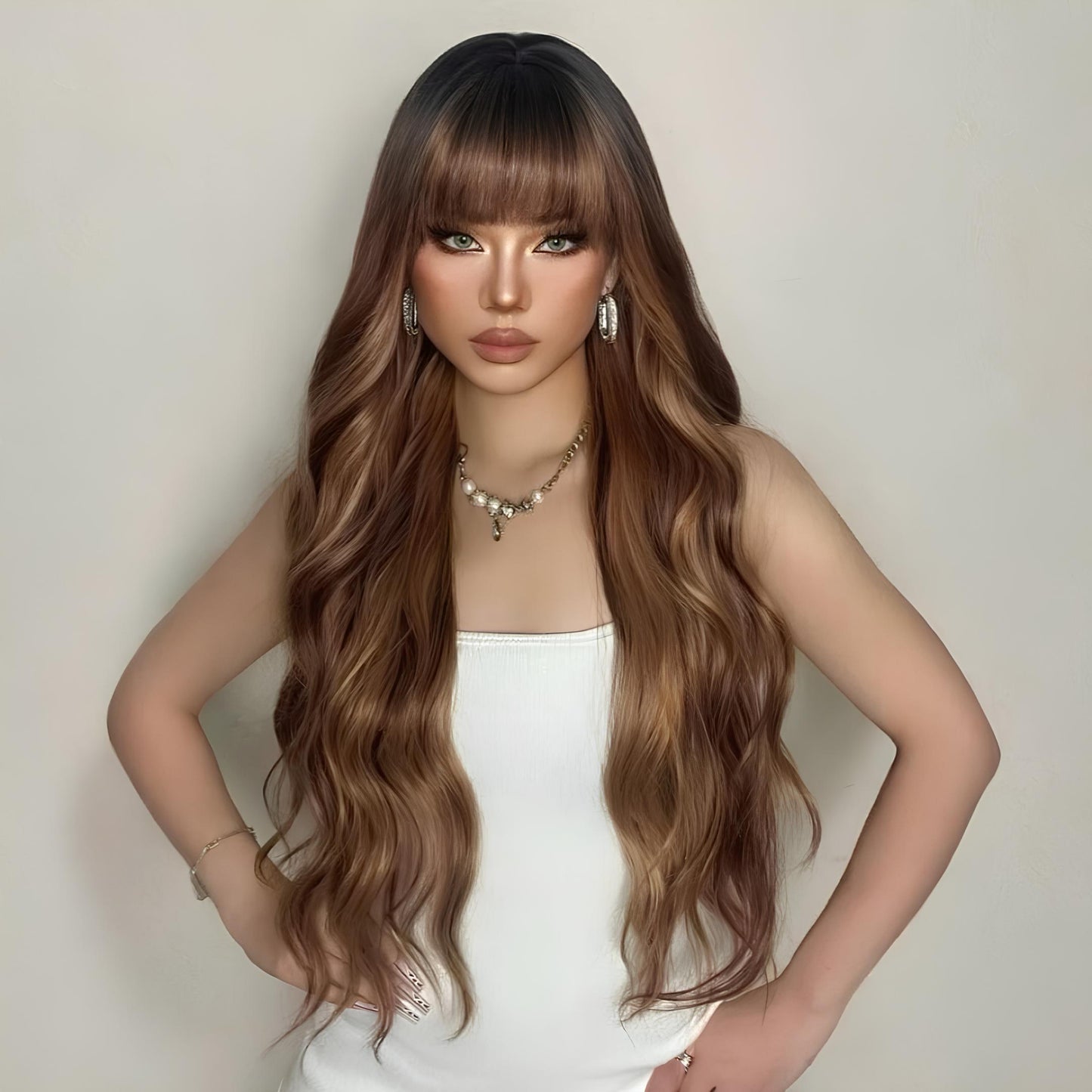 Wig Front Mariane Fibra Premium