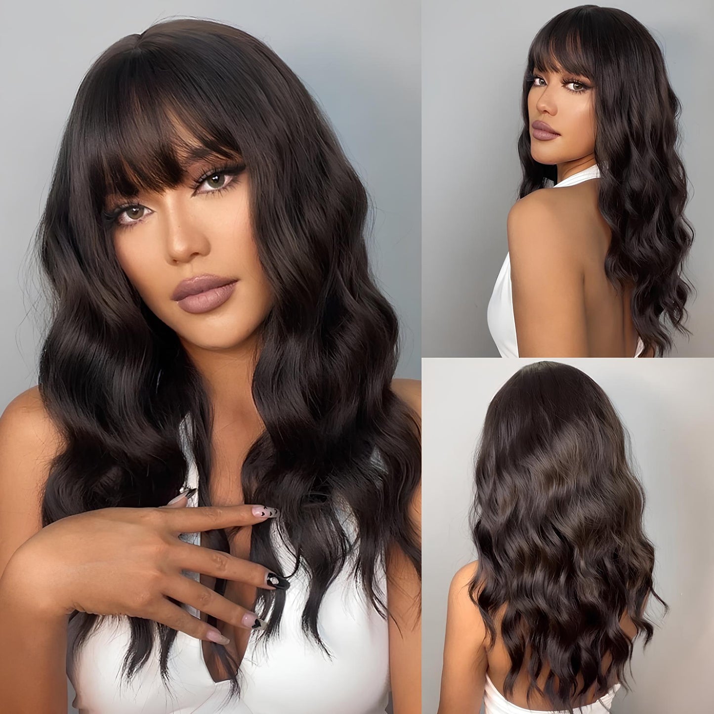 Wig Front Mirelly Fibra Premium