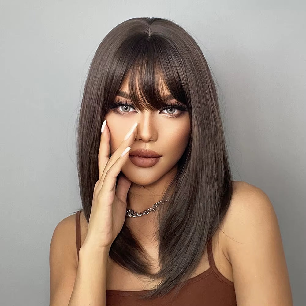 Wig Front Mirian Fibra Premium