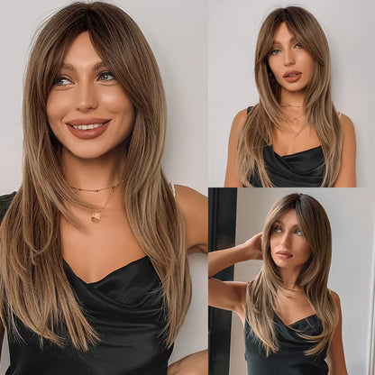 Wig Long Natasha Fibra Premium