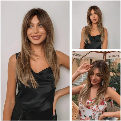 Wig Long Natasha Fibra Premium