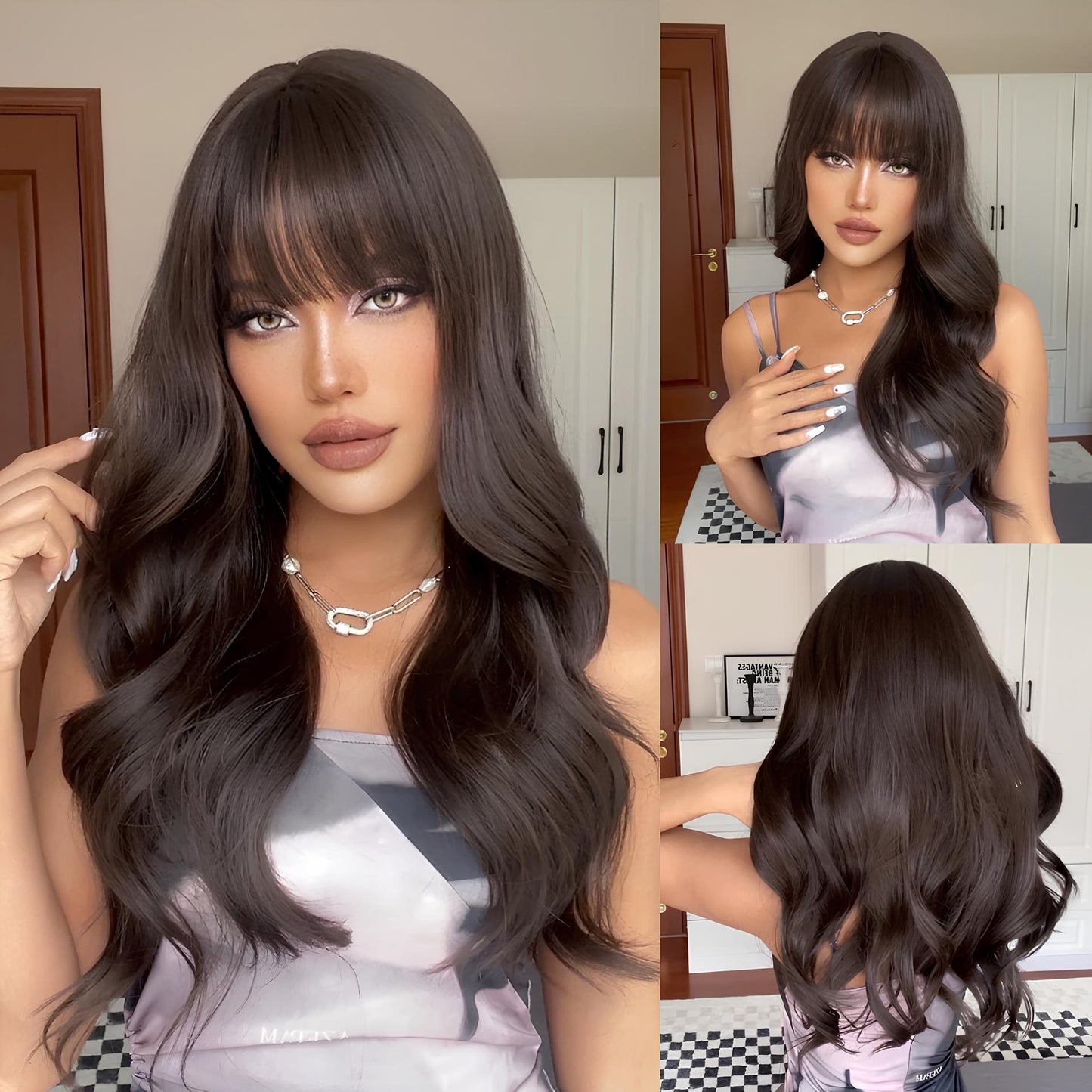 Wig Front Noely Fibra Premium