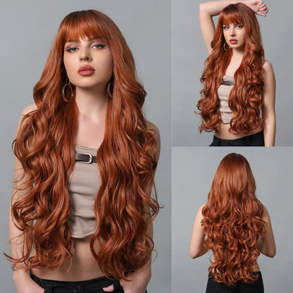 Wig Longa Bianca Fibra Premium