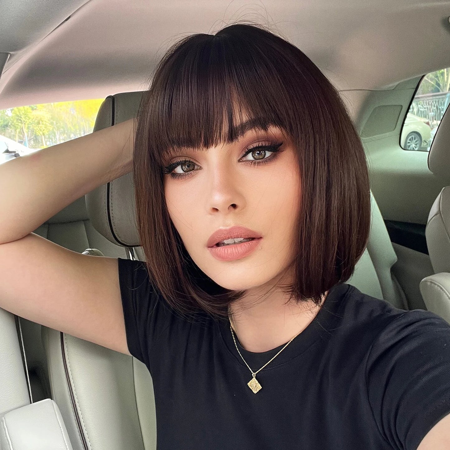 Wig front Chanel Selena Fibra Premium
