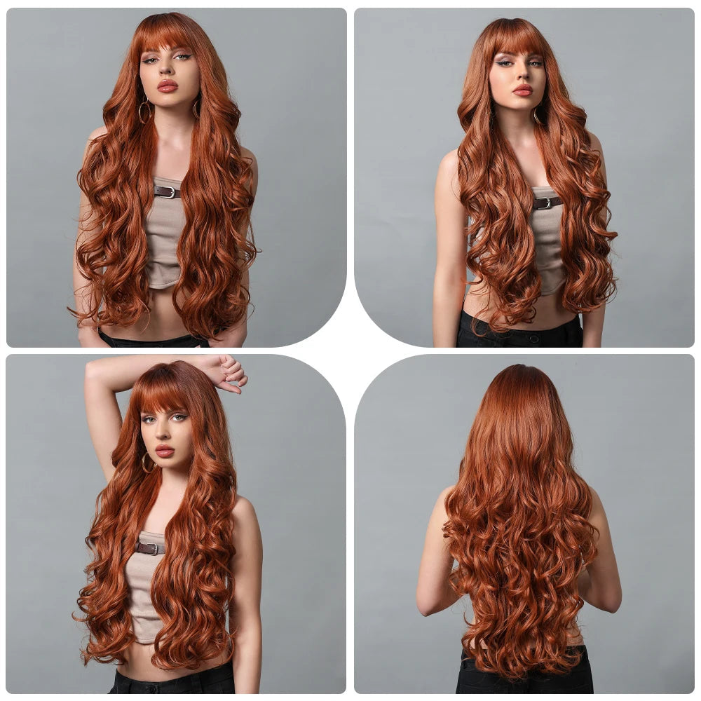 Wig Longa Bianca Fibra Premium