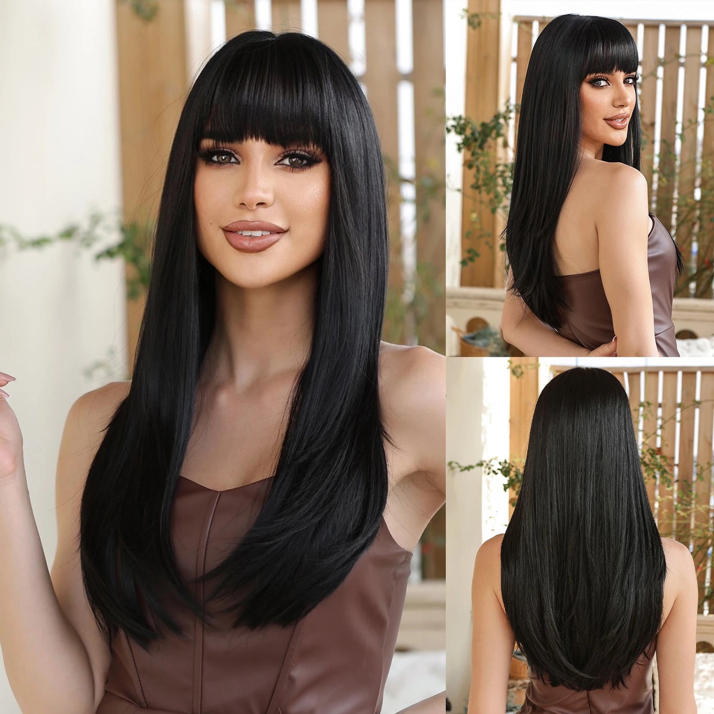 Wig Longa Mônica Fibra Premium