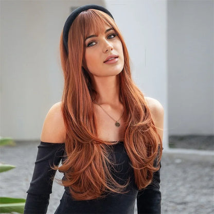 Wig Longa Scarlet Fibra Premium