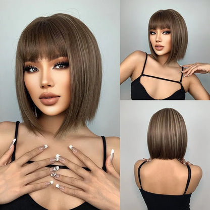 Wig Front Sônia Fibra Premium