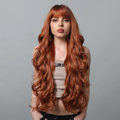 Wig Longa Bianca Fibra Premium