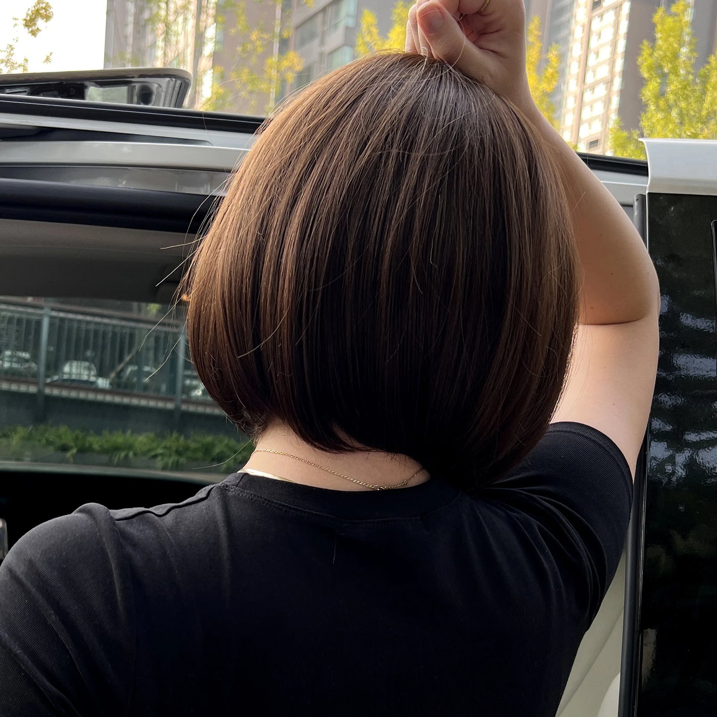 Wig front Chanel Selena Fibra Premium