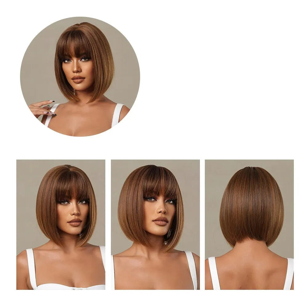 Wig Front Milena Fibra Premium