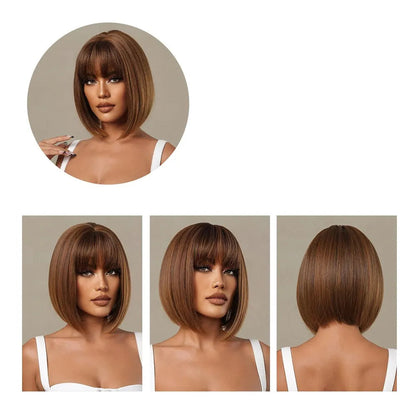 Wig Front Milena Fibra Premium