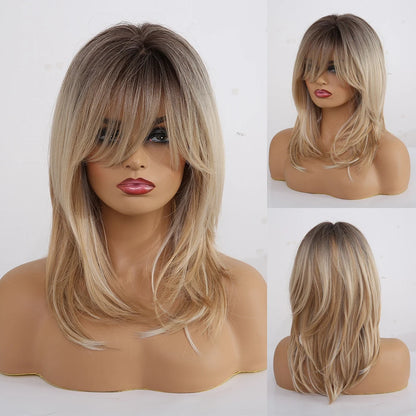 Wig Front Luciana Fibra Premium