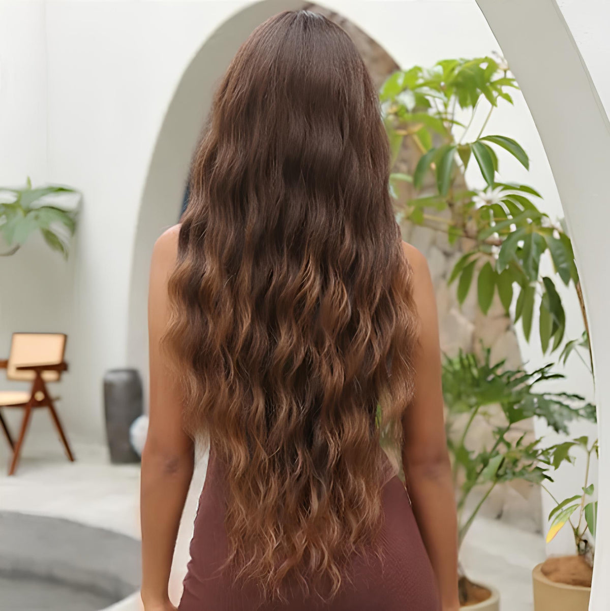 Wig Longa Malu Fibra Premium