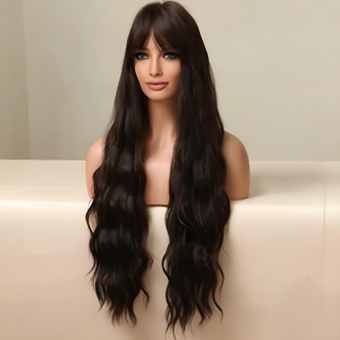 Wig Longa Yasmim Fibra Premium