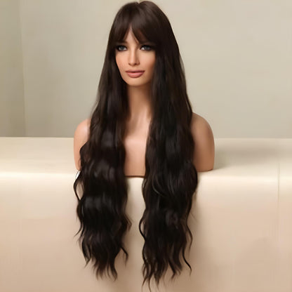 Wig Longa Yasmim Fibra Premium