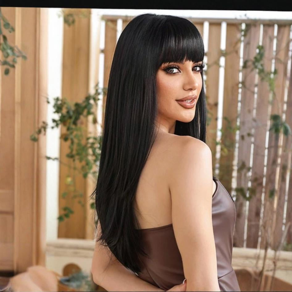 Wig Longa Mônica Fibra Premium