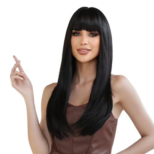 Wig Longa Mônica Fibra Premium