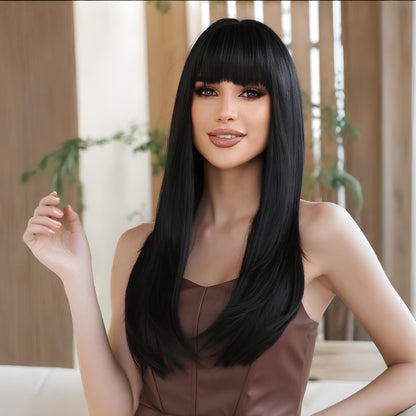 Wig Longa Mônica Fibra Premium